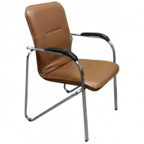 Кресло офисное Самба коричневый